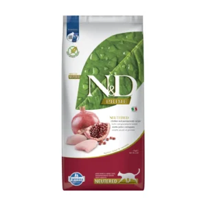 Poulet castré N&D Prime pour chat 10 kg.
