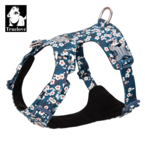 Harnais pour chien Truelove Colorado Flower – Saxony Blue – XS